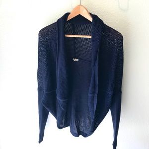 CALIA by Carrie Underwood Navy sweater.